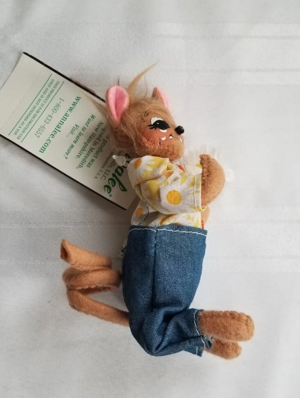 NWT Annalee 2023 Boy Mouse with Daisy 5